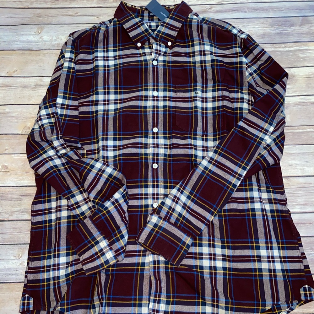 🆕Mens American Eagle Button Down Shirt